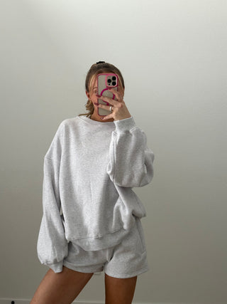 Ash Staple Oversized Crewneck