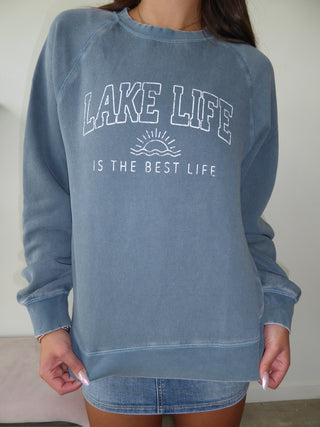 Lake Life Crewneck Sweatshirt