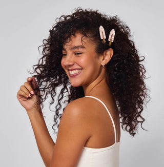 Kitsch Cherry Print Creaseless Clips