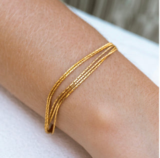 Alco Gold Windswept Bracelet - Water Resistant