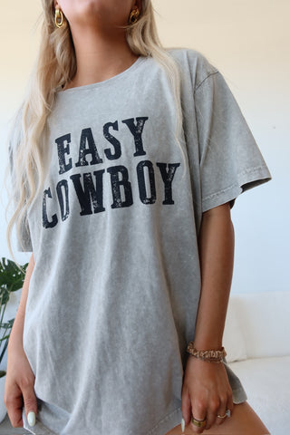 Easy Cowboy Oversized Tee Shirt