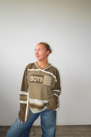 Boys Lie Better Half Garden Jersey