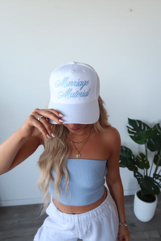 Marriage Material Trucker Hat
