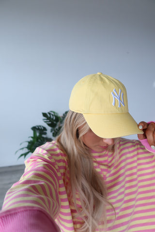 Yellow New York Yankees 47’ Brand Baseball Hat