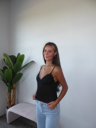 Black Lace Cami