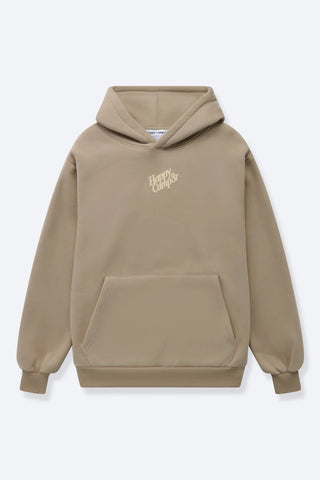 Happy Camp3r Taupe Puff Series Hoodie
