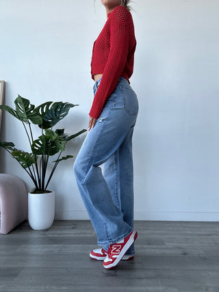 Hidden Logan Vintage Wash Dad Jean