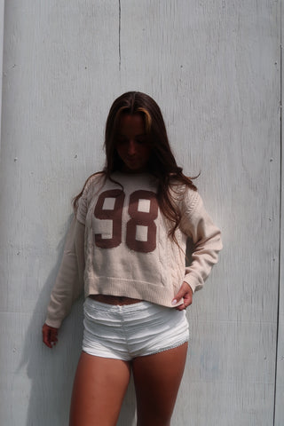 98 Jersey Pullover Sweater