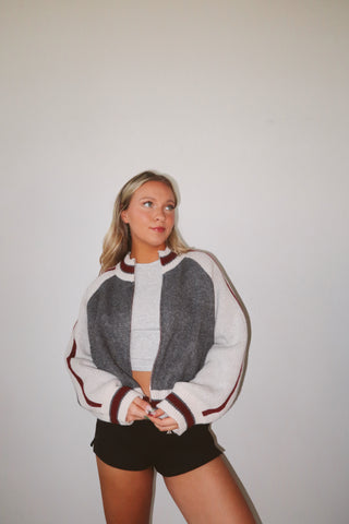 “85” Sweater With Star Accents