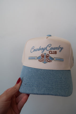 “Cowboy Country Club” Trucker Hat