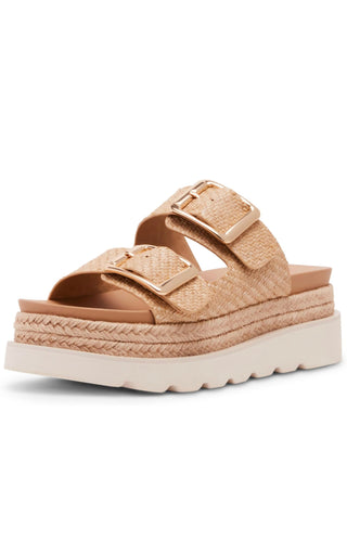 Madden Girl Mythical Natural Platform Sandal