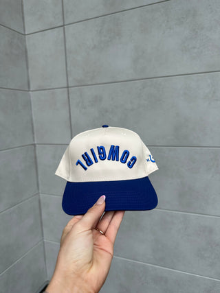 Megan Royal Blue “Cowgirl” Trucker Hat