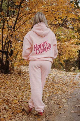 Happy Camp3r Snowy Strawberry Puff Series Hoodie