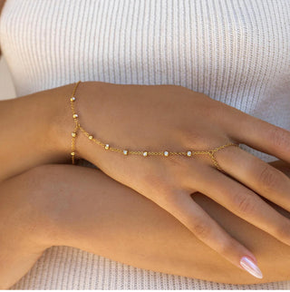 Josephine Hand Chain - Gold