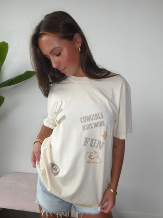 “Cowgirls Have More Fun” Tee Shirt