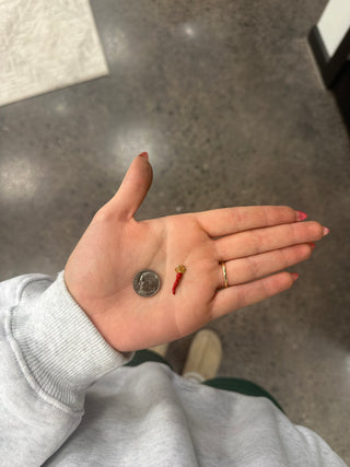 Chili Pepper Charm (Gold)