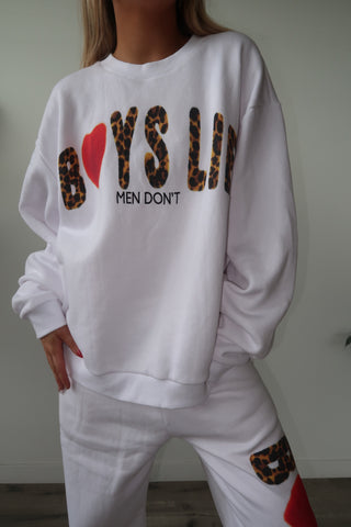 Boys Lie Caitlyn Coded Kara Crewneck