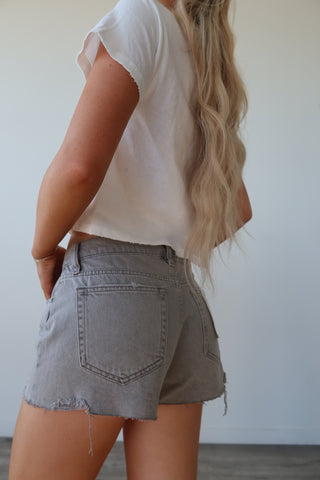 Hidden Kayla Relaxed Gravel Shorts