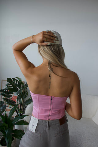 Double Lined Linen Corset