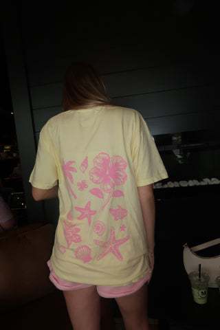 Banana Pink Tropical T-Shirt
