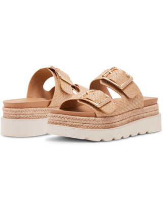 Madden Girl Mythical Natural Platform Sandal