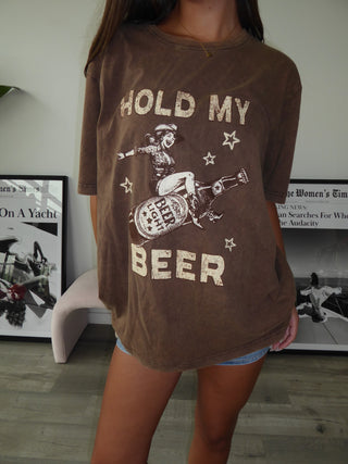 “Hold My Beer” Brown T-Shirt