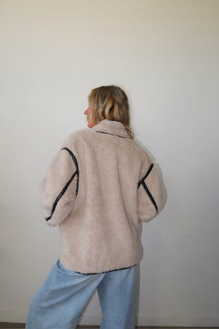 Reversible Faux Shearling Jacket