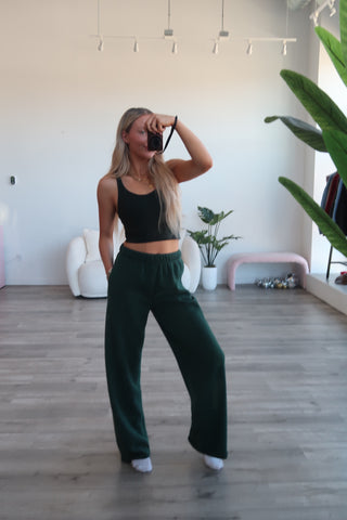 Regency Green V-Neck Butter Soft Tank Top