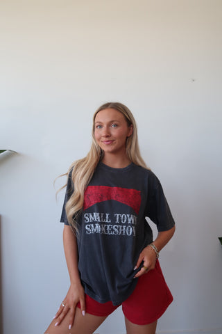 Small Town Smokeshow Oversized Tee Shirt
