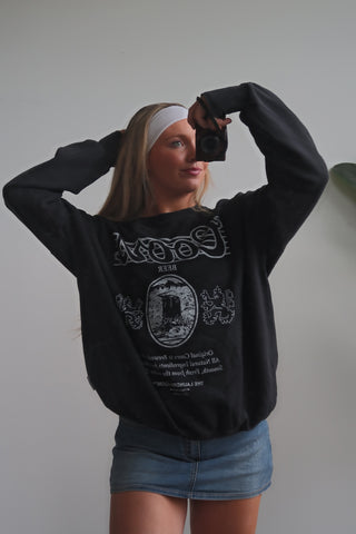 Black Snow & White Coors Original 40Z Jumper