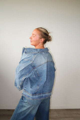 Medium Wash Denim Jacket
