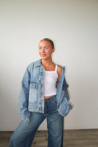 Medium Wash Denim Jacket