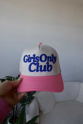 Girls Only Club Trucker Hat