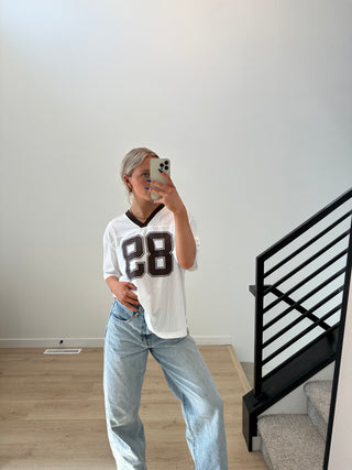 Sporty Jersey Top