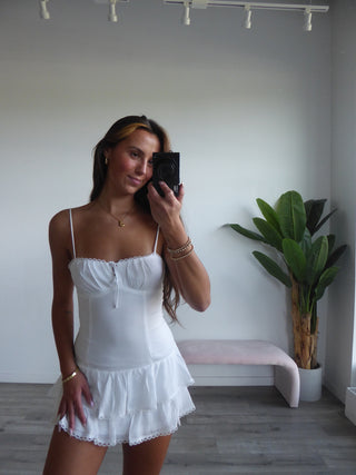 White Mini Dress