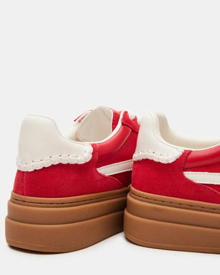 Steve Madden Dodge Red Multi Sneaker