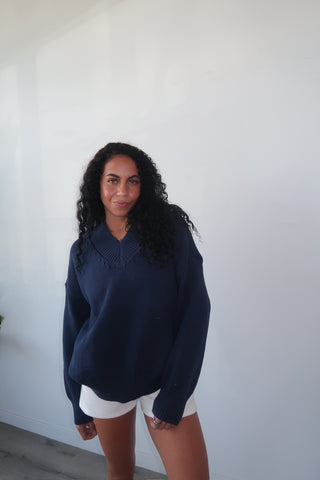 Midnight Knit Sweater