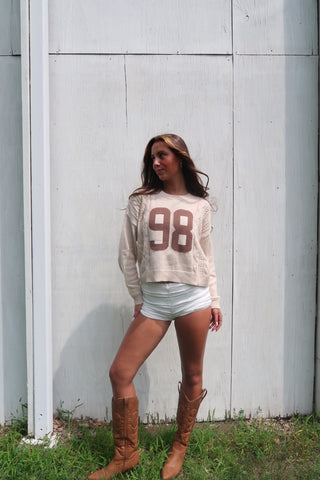 98 Jersey Pullover Sweater