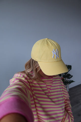 Yellow New York Yankees 47’ Brand Baseball Hat
