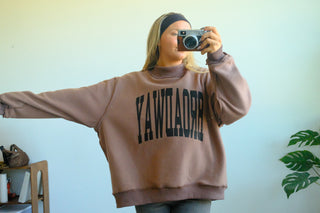 Nashville/Broadway Reversible Mockneck Sweatshirt