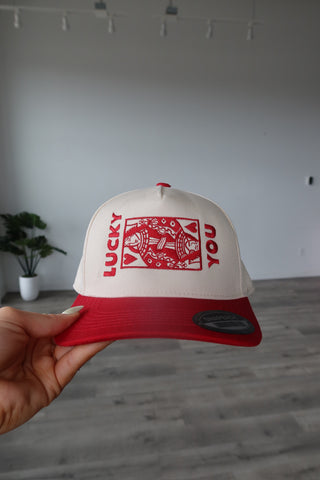 Lucky You Card Trucker Hat