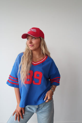 Blue & Red Jersey Shirt