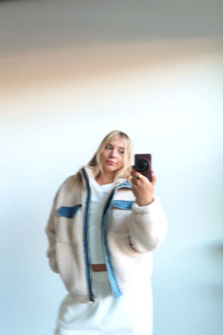 Thread and Supply Leona Denim and Sherpa Jacket