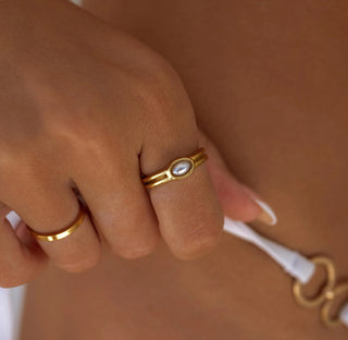 Alco Gold Lila Ring - Water Resistant