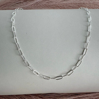 Paper Clip Chain Necklace Blank