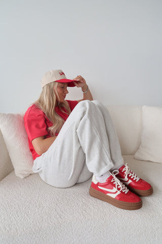 Steve Madden Dodge Red Multi Sneaker