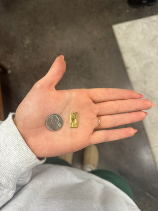 Gold Playing Card Charm