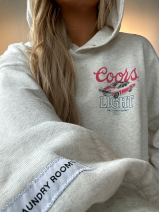 Coors Light Racing Hideout Hoodie - Pebble Heather