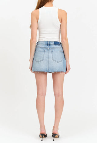 Daze Denim Malibu Mid Waist Mini Skirt