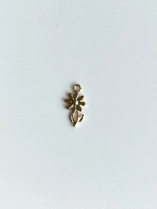 Gold Flower Charm
